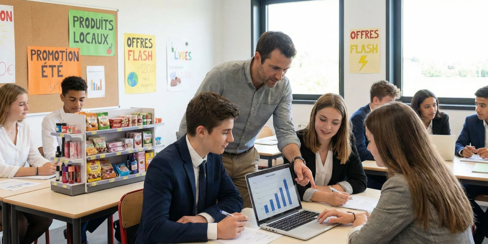 Projets de Classe en Bac Pro MCV : Idées Concrètes pour Réussir en Commerce